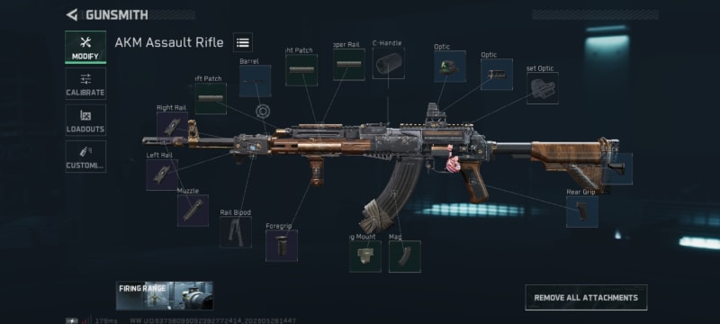 Build screenshot