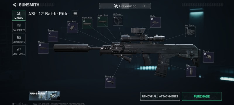 Build screenshot
