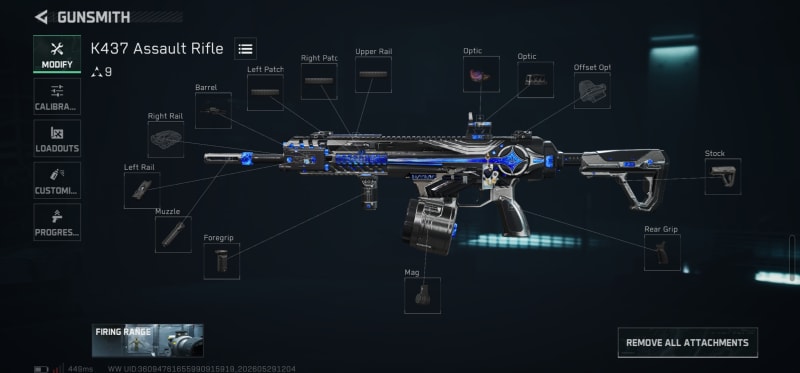 Build screenshot
