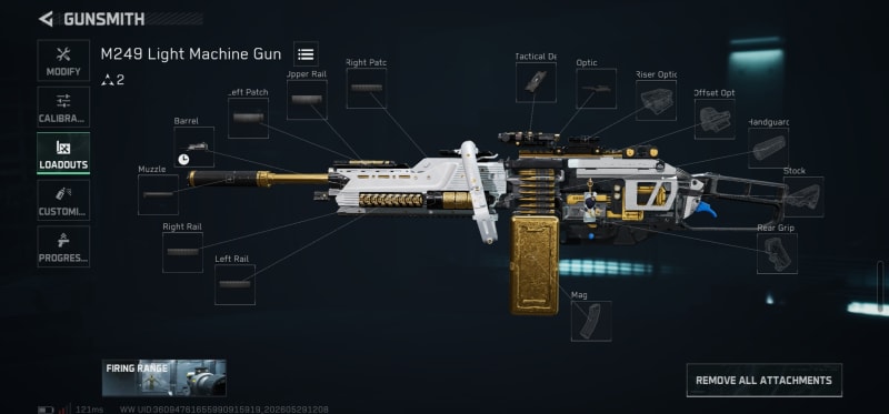 Build screenshot