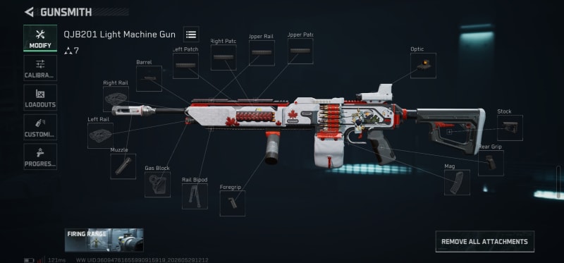 Build screenshot