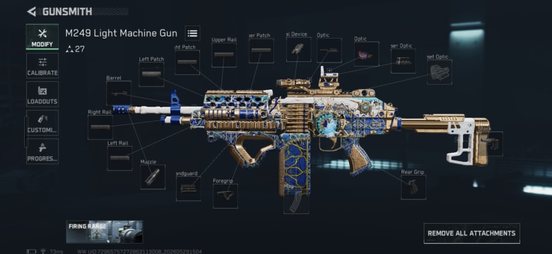 Build screenshot