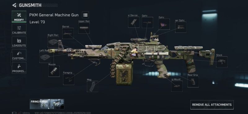 Build screenshot