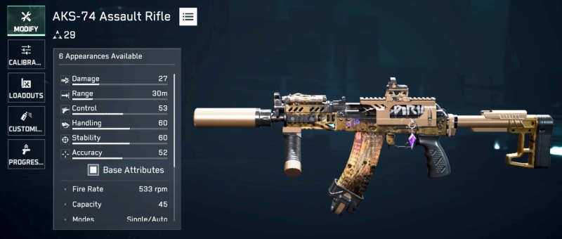 Build screenshot
