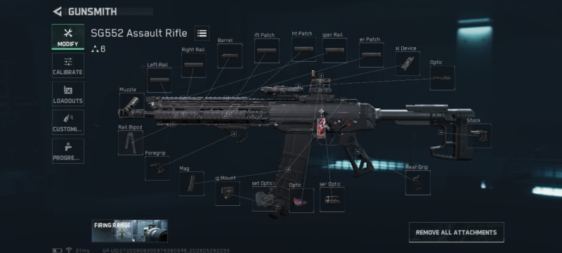 Build screenshot