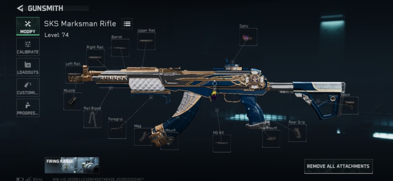 Build screenshot