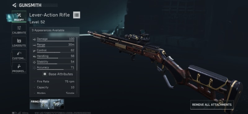 Build screenshot
