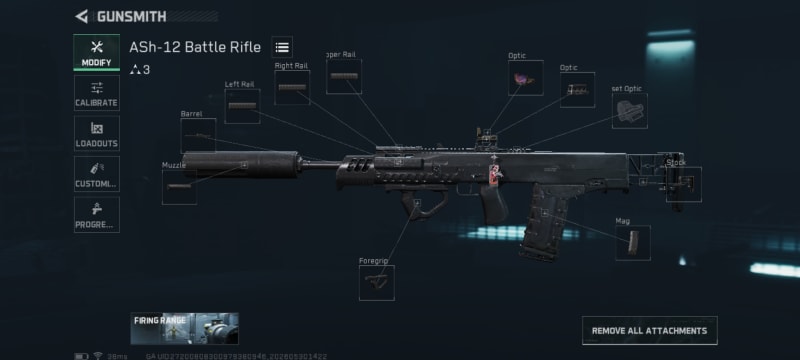 Build screenshot