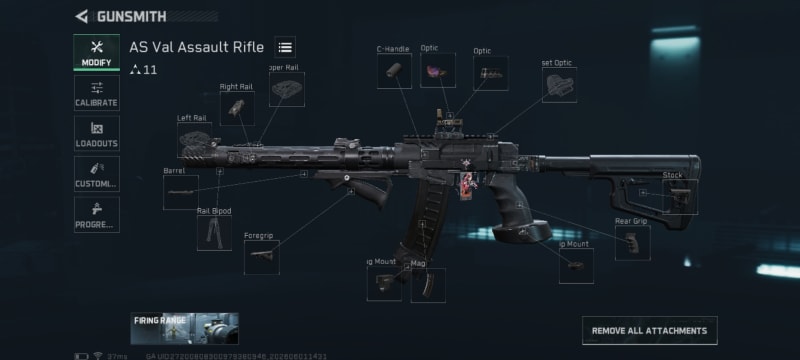 Build screenshot