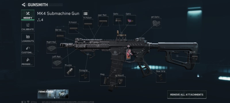 Build screenshot