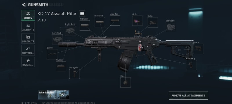 Build screenshot