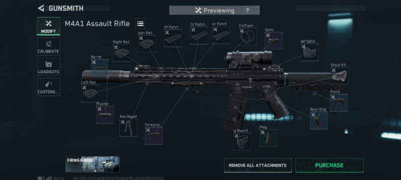 Build screenshot