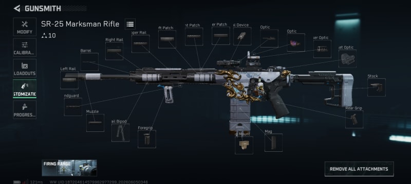 Build screenshot