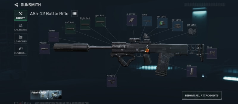 Build screenshot