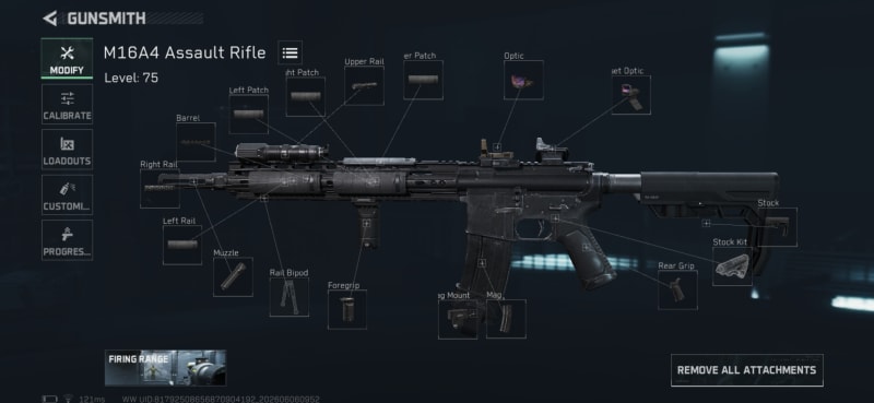 Build screenshot