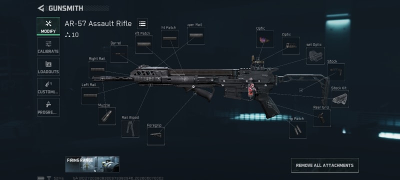 Build screenshot