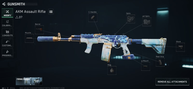 Build screenshot