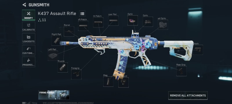 Build screenshot