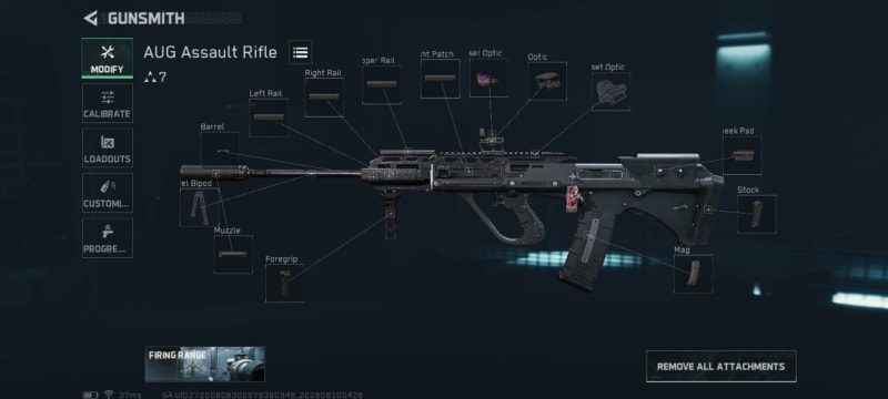 Build screenshot