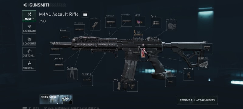 Build screenshot