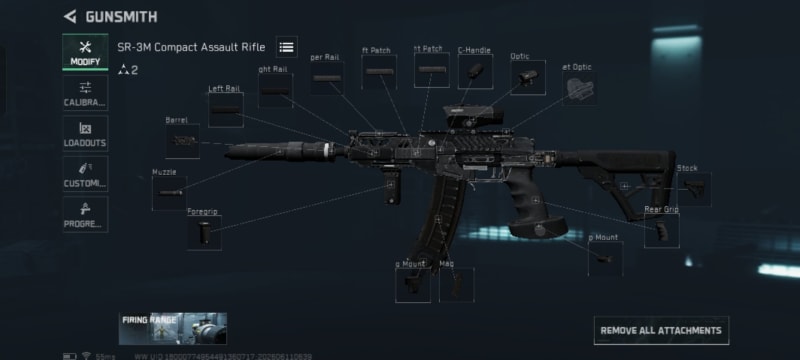 Build screenshot