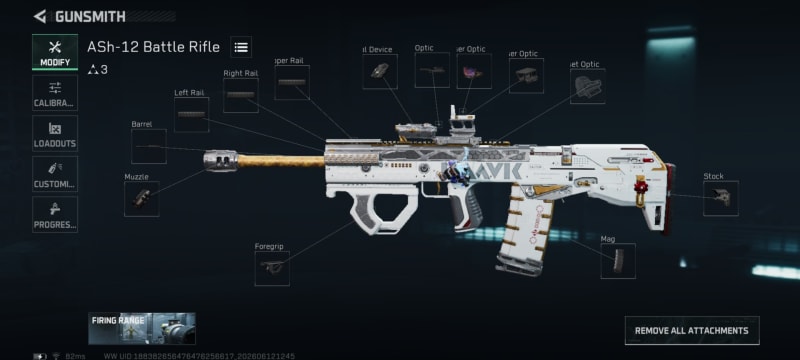 Build screenshot