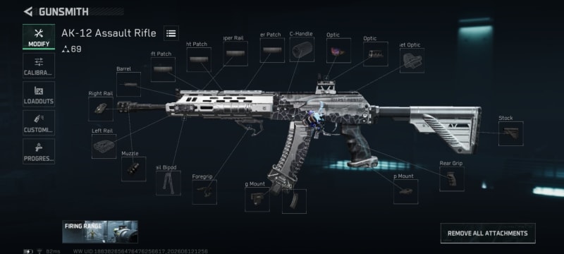 Build screenshot