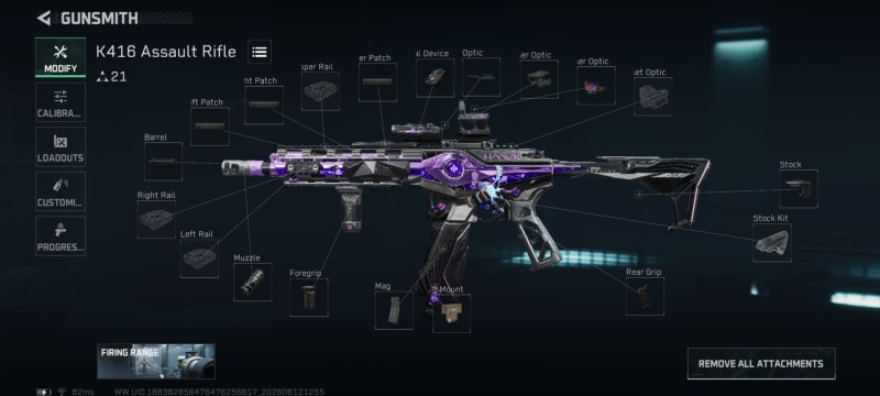 Build screenshot