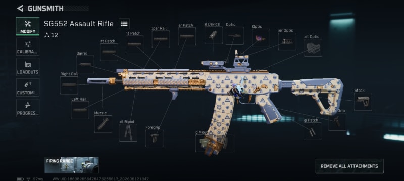 Build screenshot