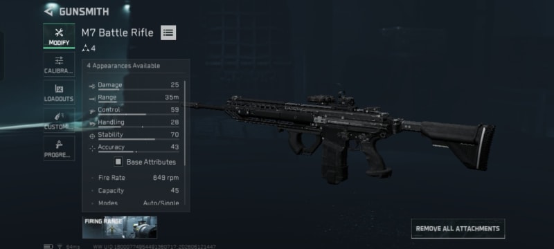Build screenshot