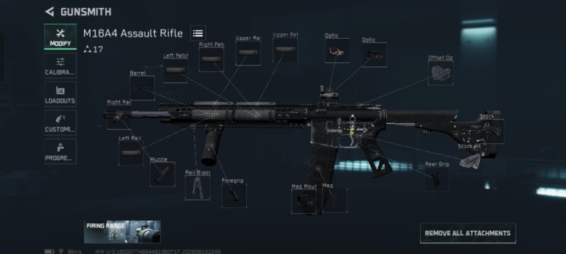 Build screenshot