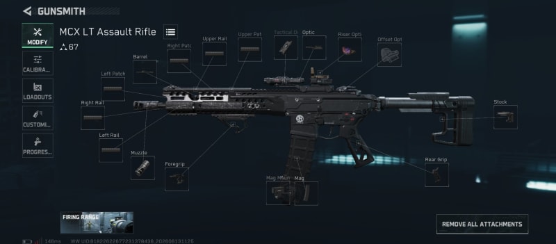 Build screenshot