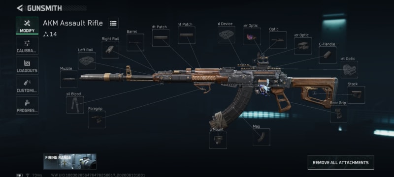 Build screenshot