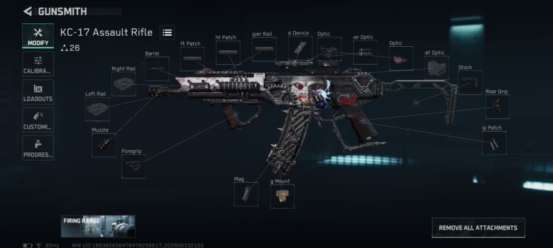 Build screenshot