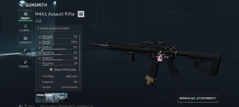 Build screenshot