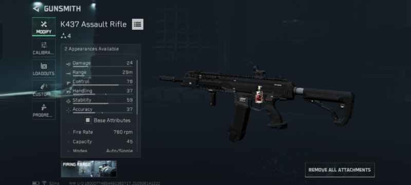 Build screenshot