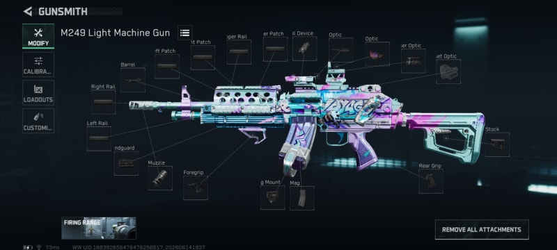 Build screenshot