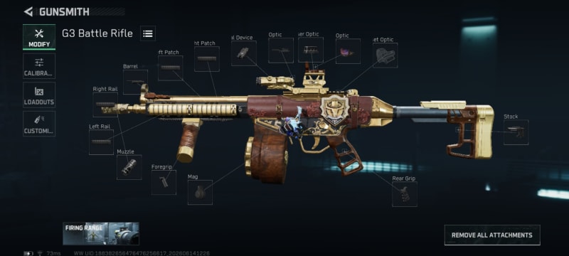 Build screenshot