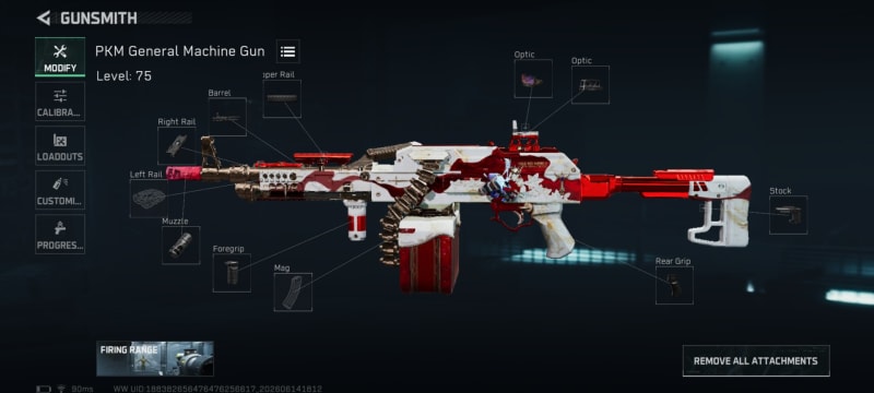 Build screenshot