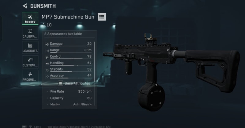 Build screenshot