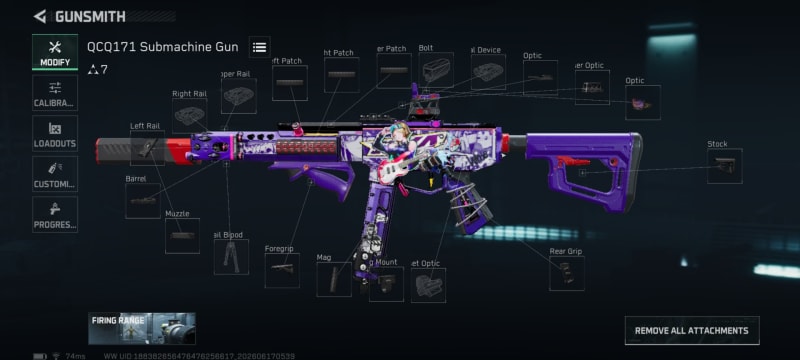 Build screenshot