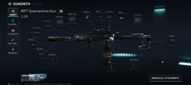 Build screenshot