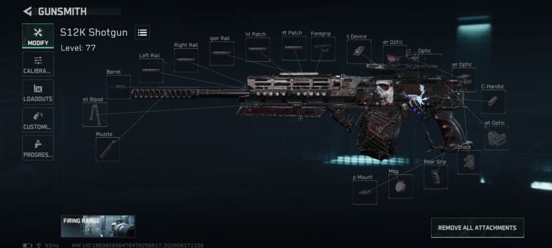 Build screenshot