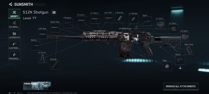 Build screenshot