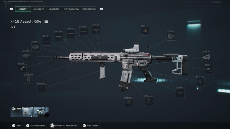 Build screenshot