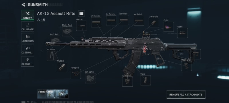 Build screenshot