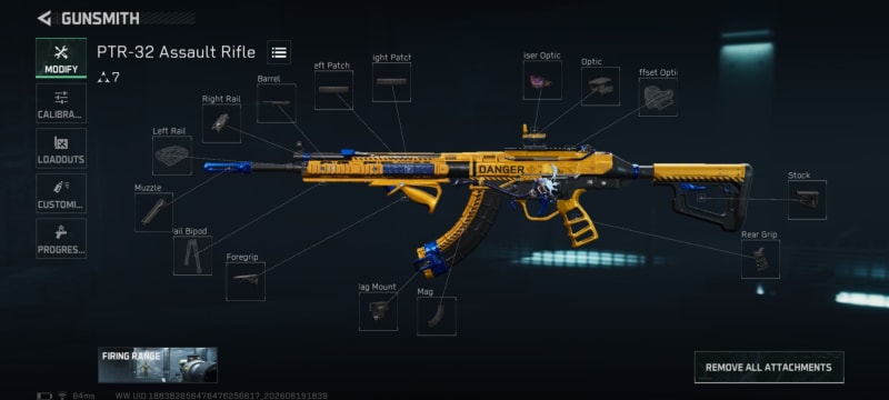 Build screenshot