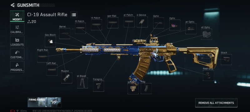 Build screenshot