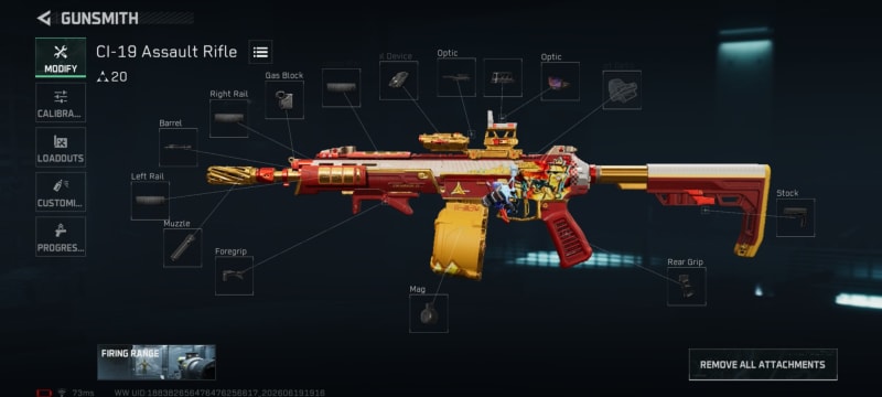 Build screenshot