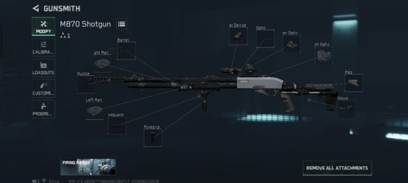 Build screenshot